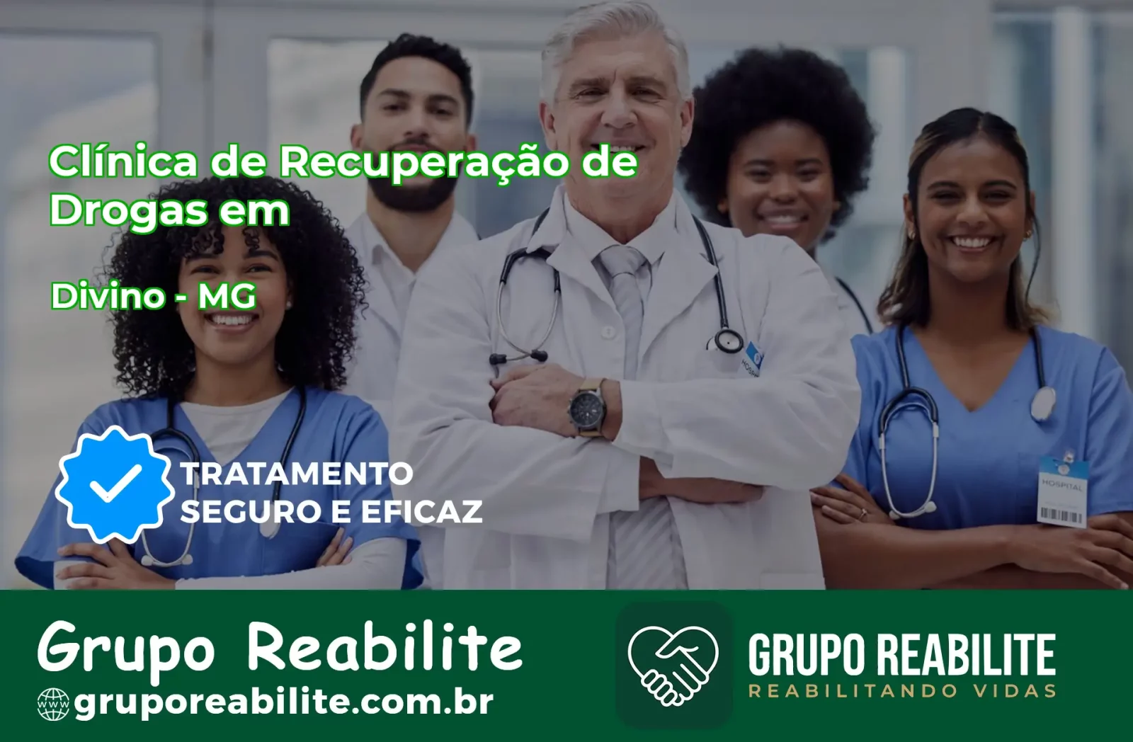 🚨 Clínica de Recuperação de Drogas em Divino - MG