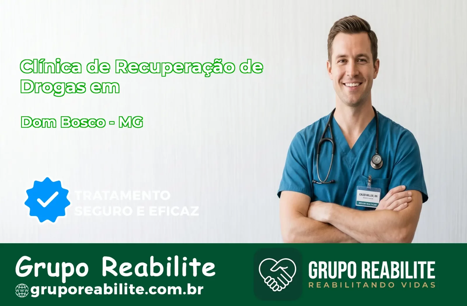 🚨 Clínica de Recuperação de Drogas em Dom Bosco - MG