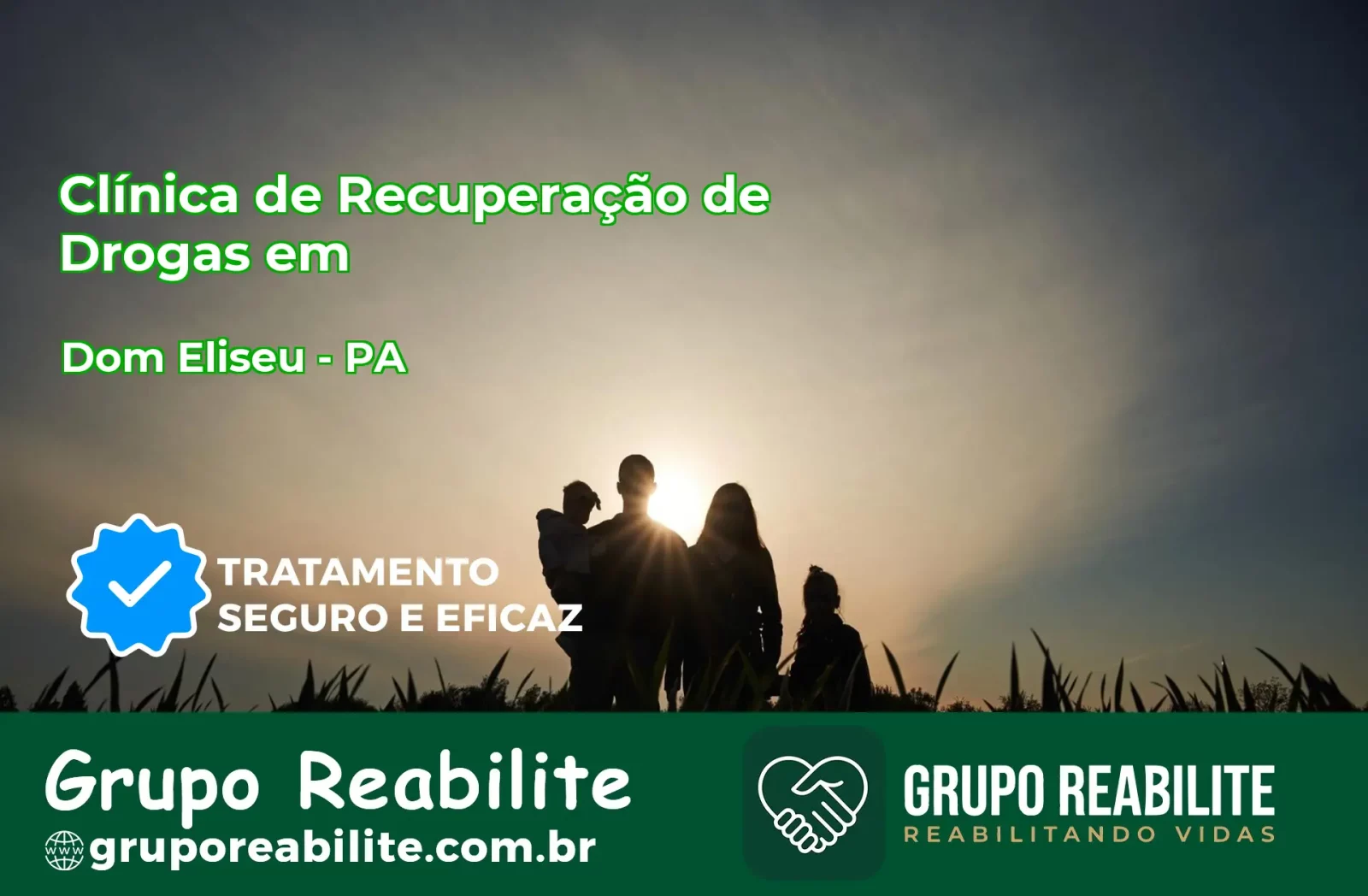 🚨 Clínica de Recuperação de Drogas em Dom Eliseu - PA