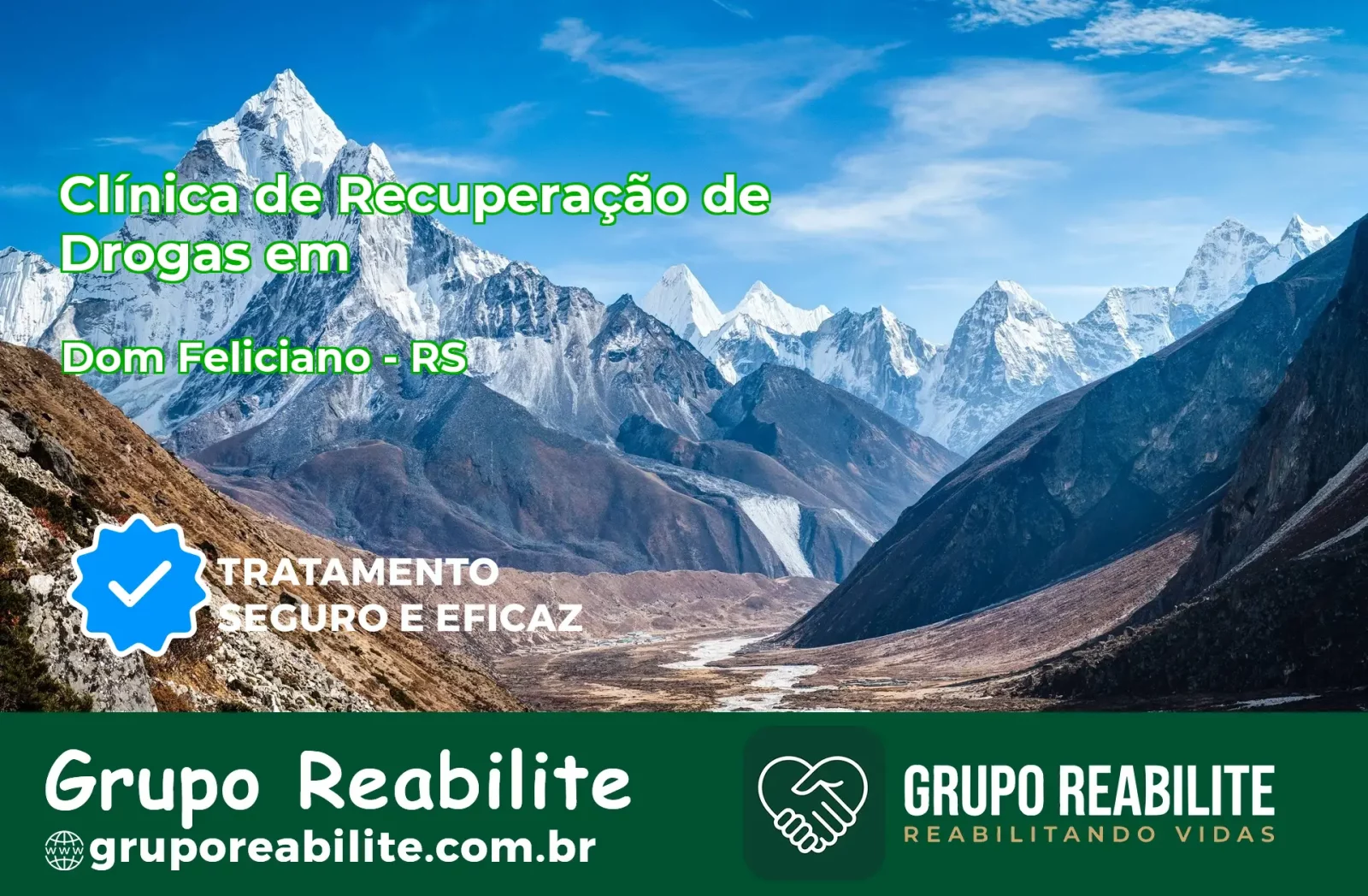 🚨 Clínica de Recuperação de Drogas em Dom Feliciano - RS