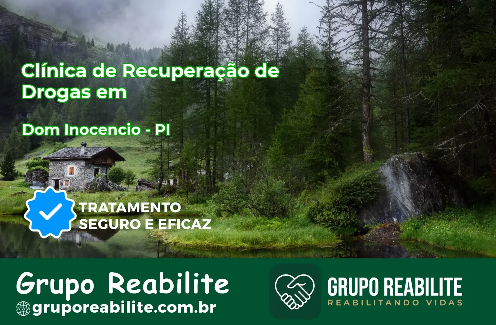 🚨 Clínica de Recuperação de Drogas em Dom Inocêncio - PI