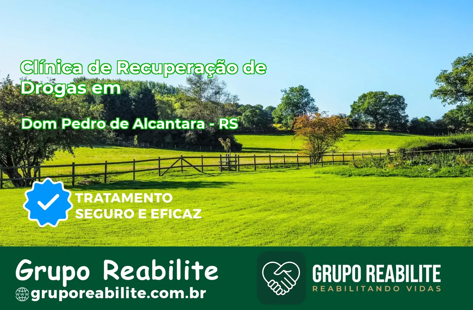 🚨 Clínica de Recuperação de Drogas em Dom Pedro de Alcântara - RS