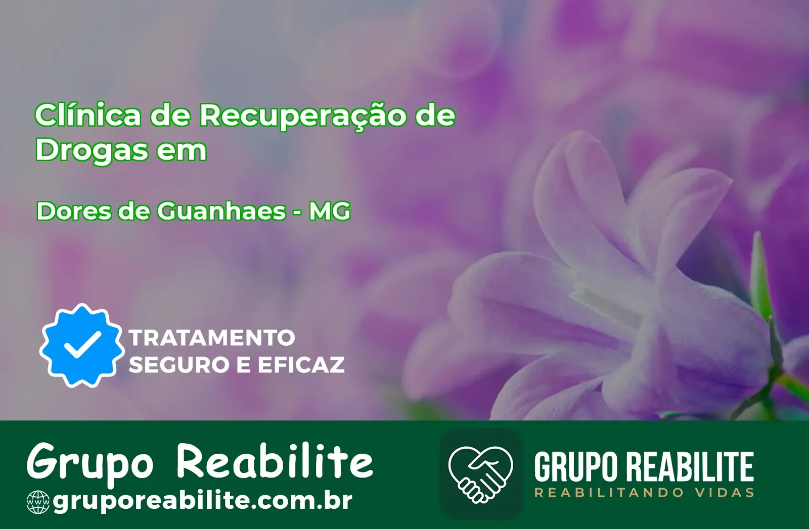🚨 Clínica de Recuperação de Drogas em Dores de Guanhães - MG