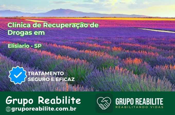 🚨 Clínica de Recuperação de Drogas em Elisiário - SP