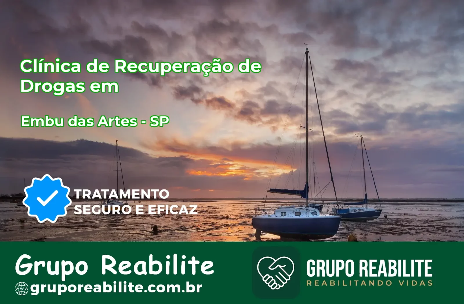 🚨 Clínica de Recuperação de Drogas em Embu das Artes - SP