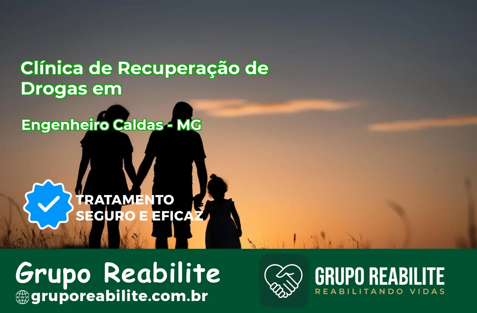 🚨 Clínica de Recuperação de Drogas em Engenheiro Caldas - MG