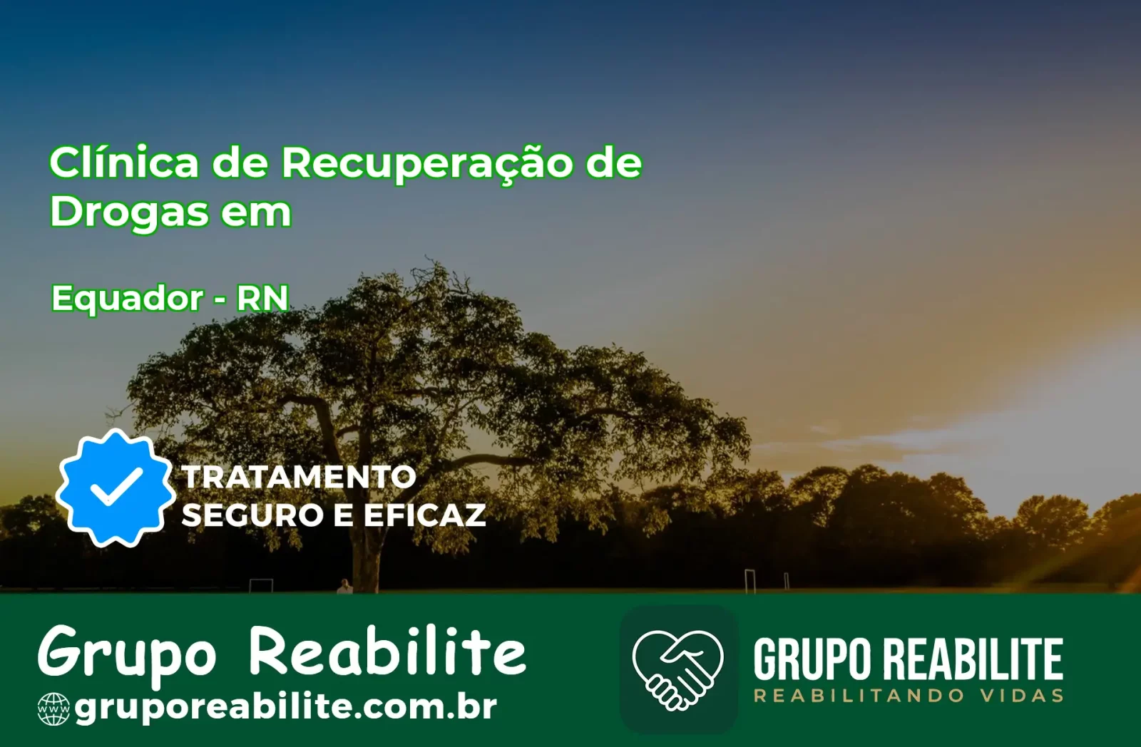 🚨 Clínica de Recuperação de Drogas em Equador - RN