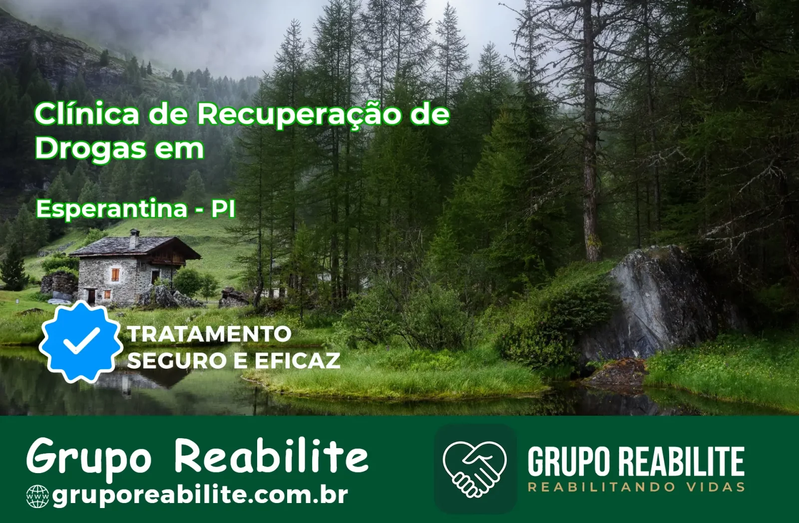 🚨 Clínica de Recuperação de Drogas em Esperantina - PI
