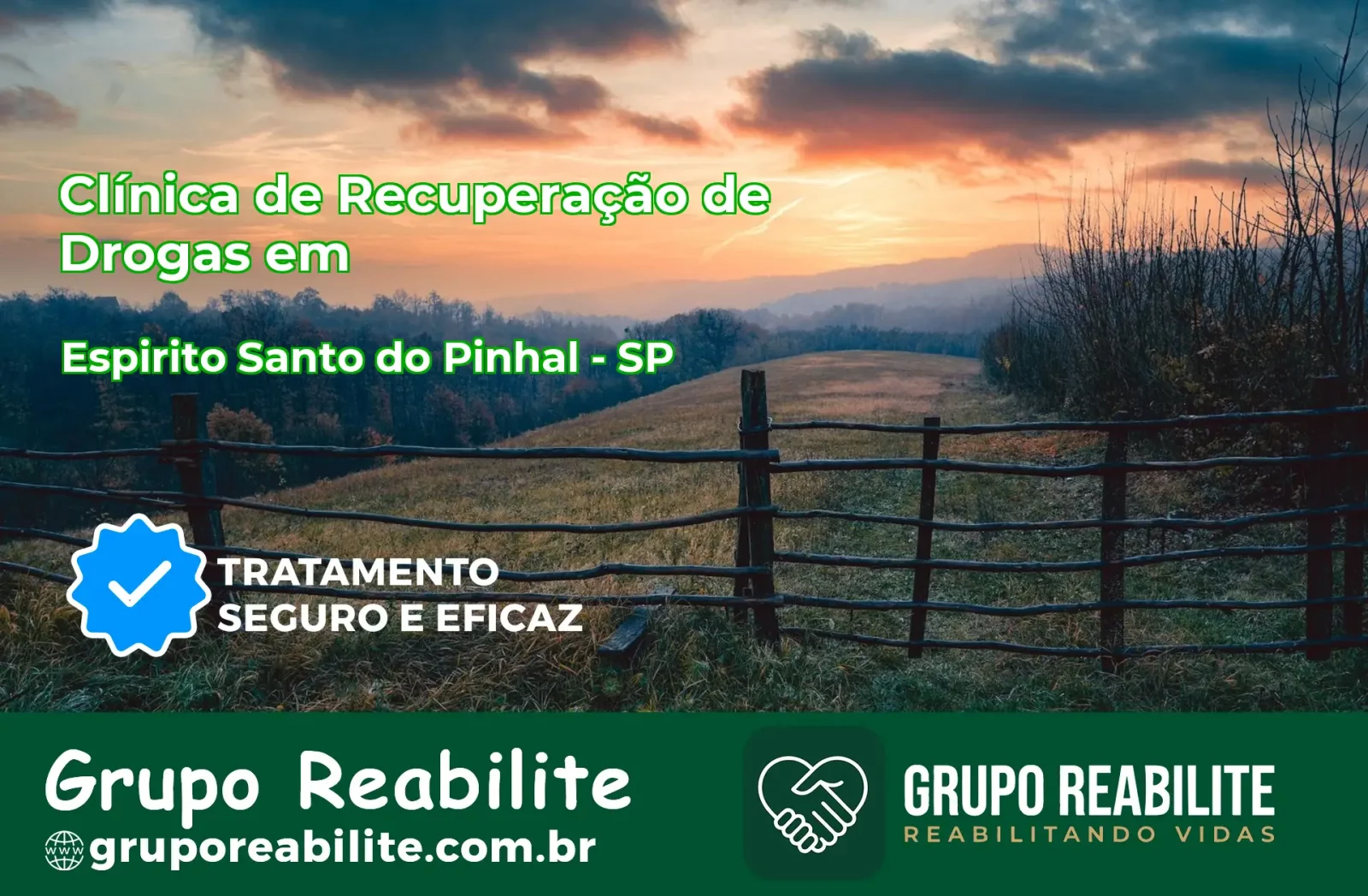 🚨 Clínica de Recuperação de Drogas em Espírito Santo do Pinhal - SP