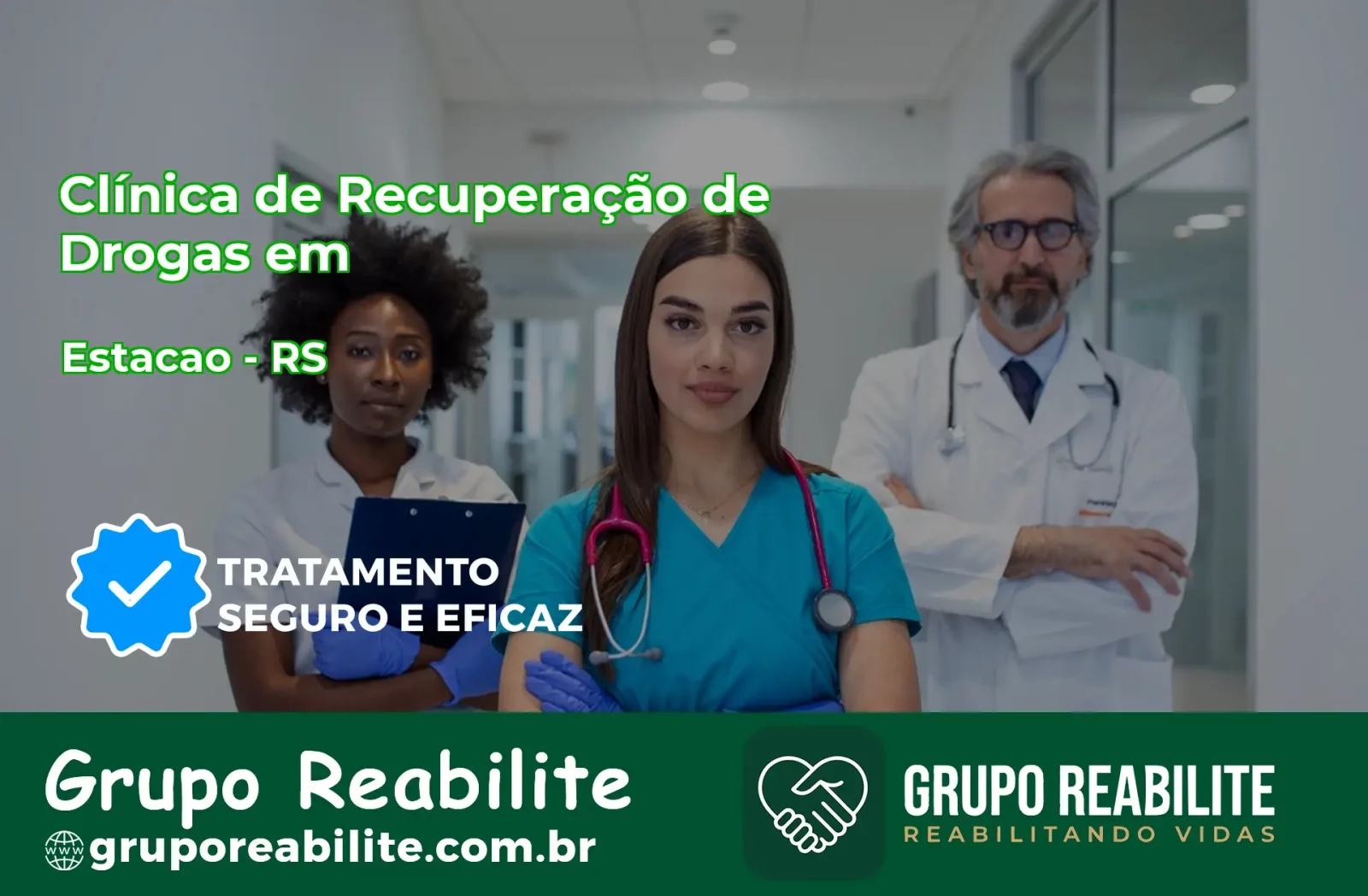 🚨 Clínica de Recuperação de Drogas em Estação - RS