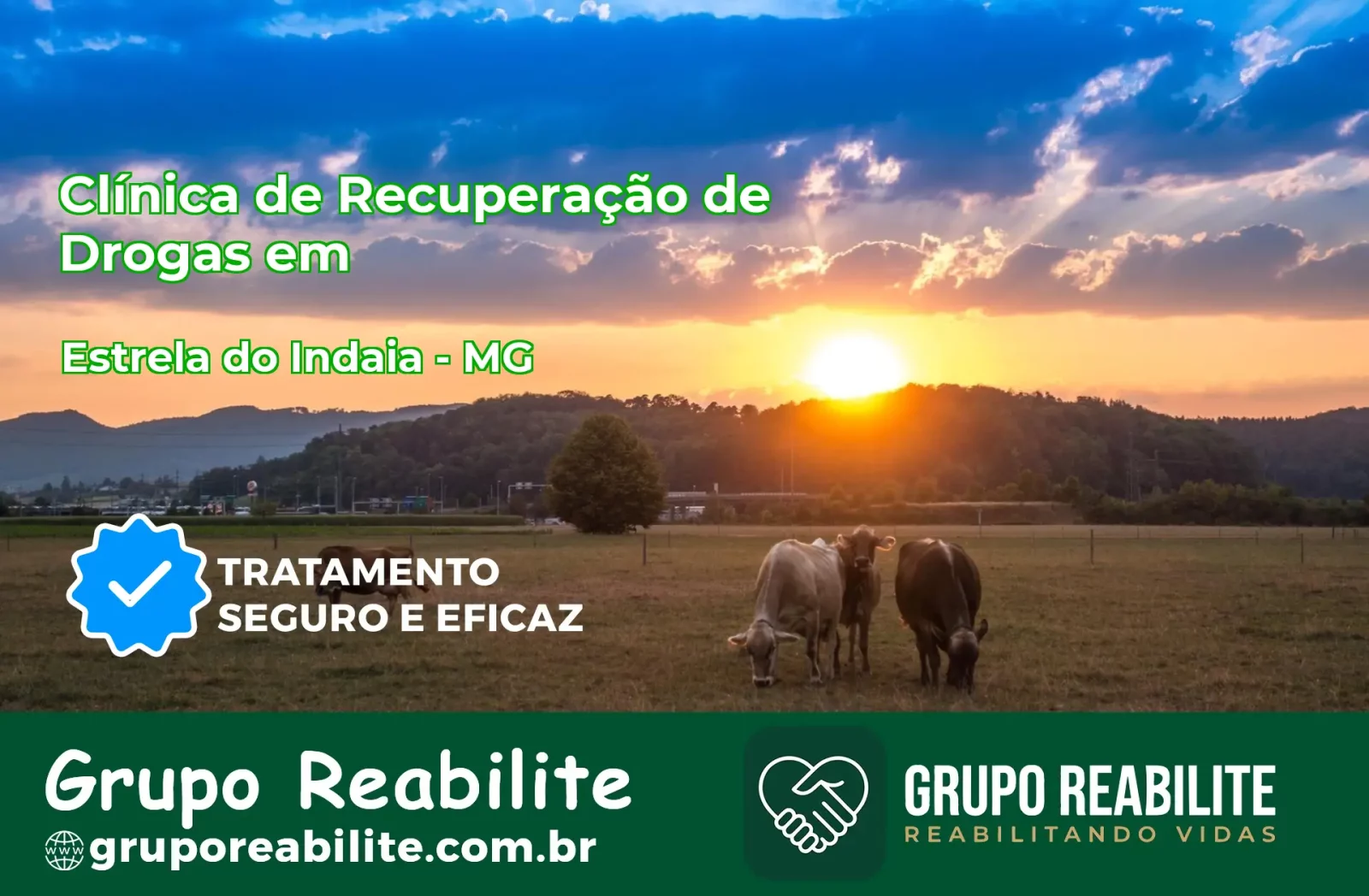 🚨 Clínica de Recuperação de Drogas em Estrela do Indaiá - MG