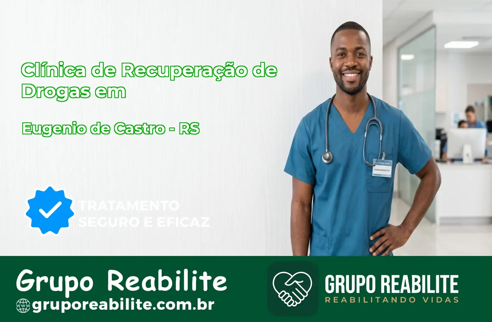 🚨 Clínica de Recuperação de Drogas em Eugênio de Castro - RS