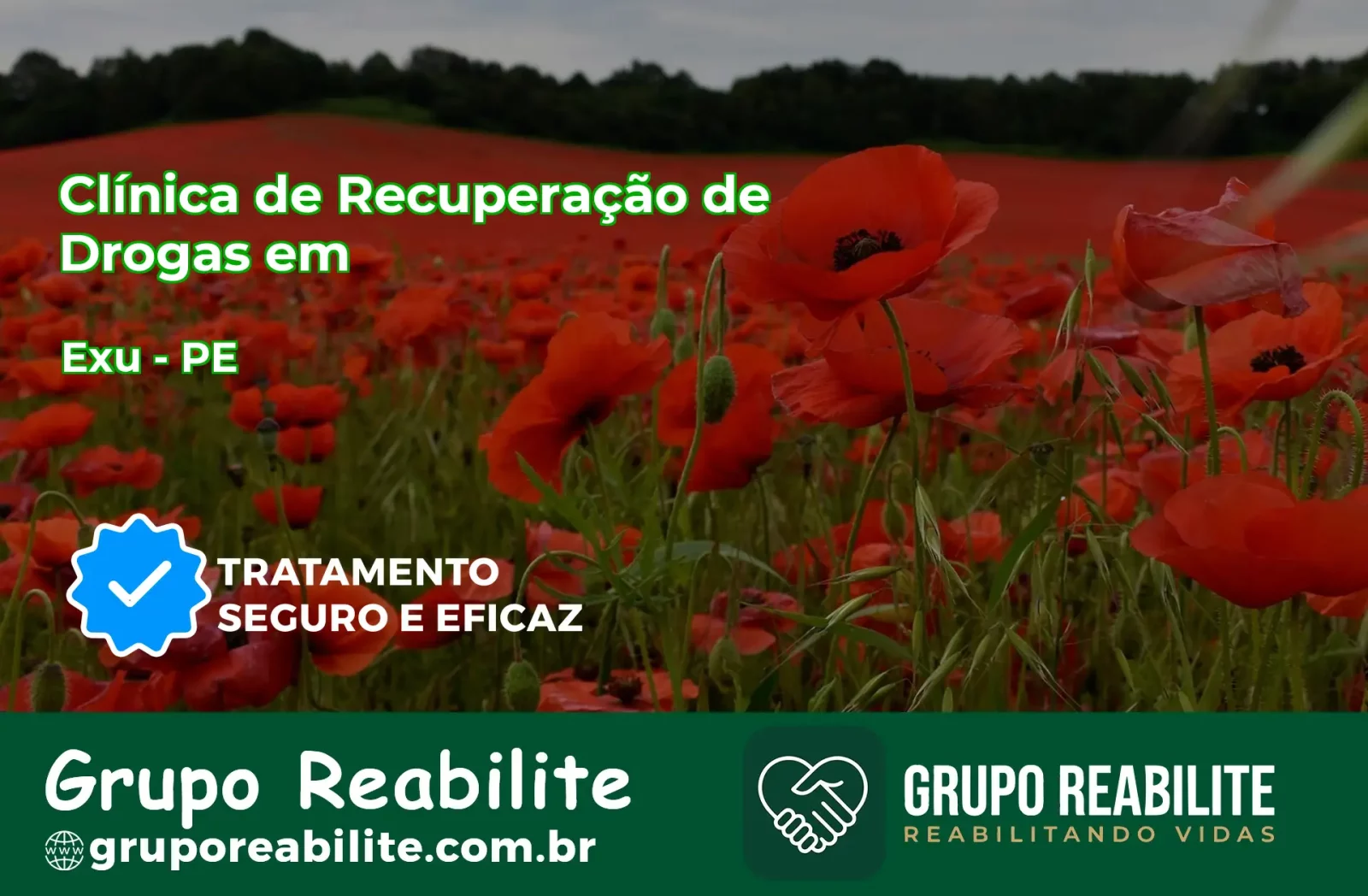 🚨 Clínica de Recuperação de Drogas em Exu - PE