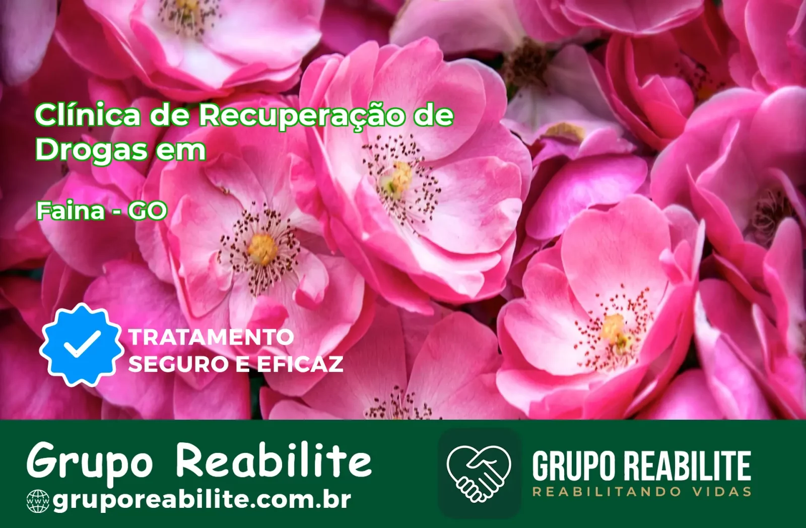 🚨 Clínica de Recuperação de Drogas em Faina - GO