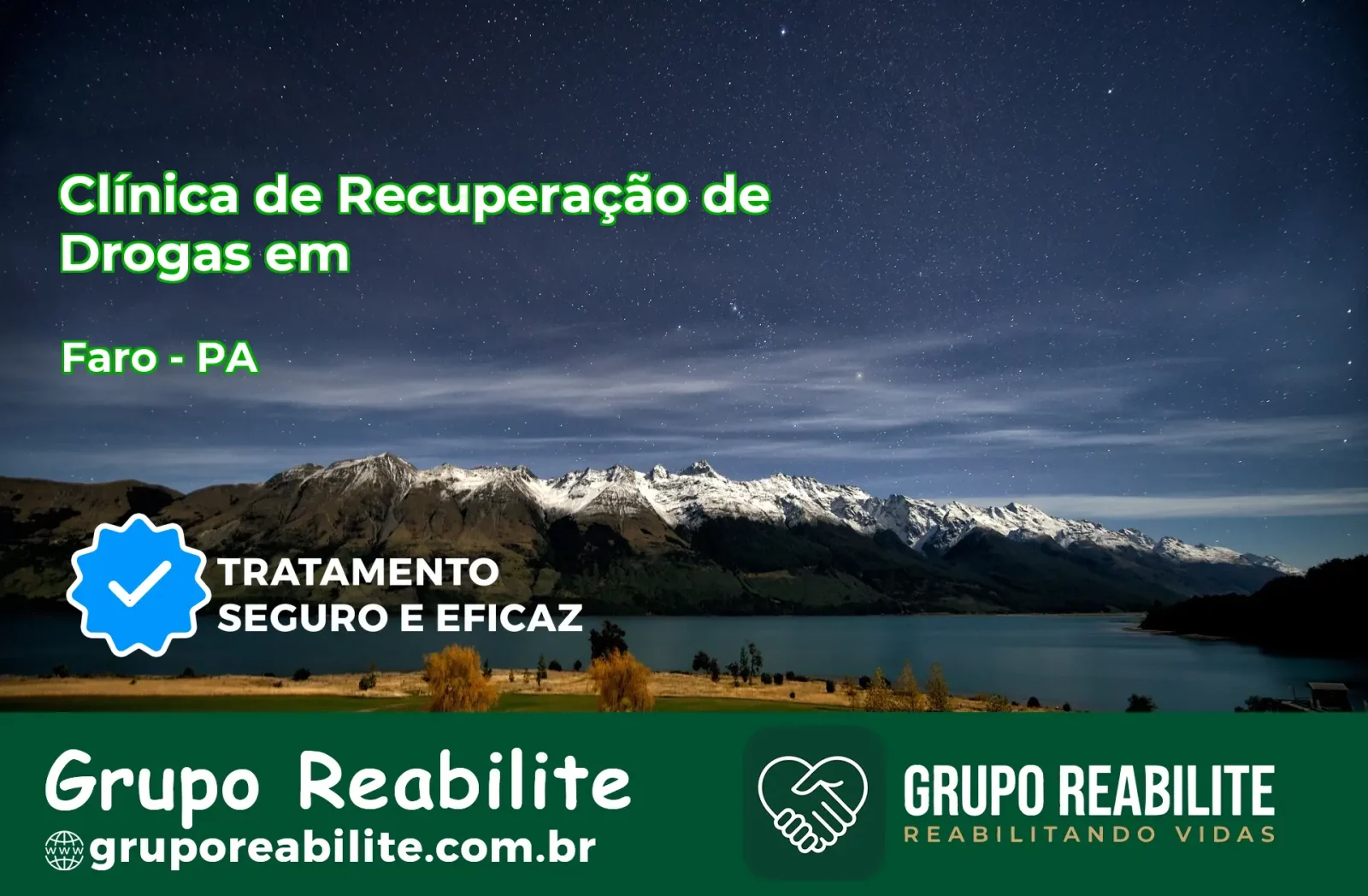 🚨 Clínica de Recuperação de Drogas em Faro - PA