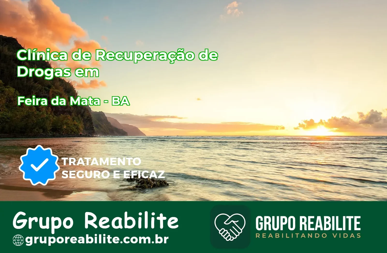 🚨 Clínica de Recuperação de Drogas em Feira da Mata - BA