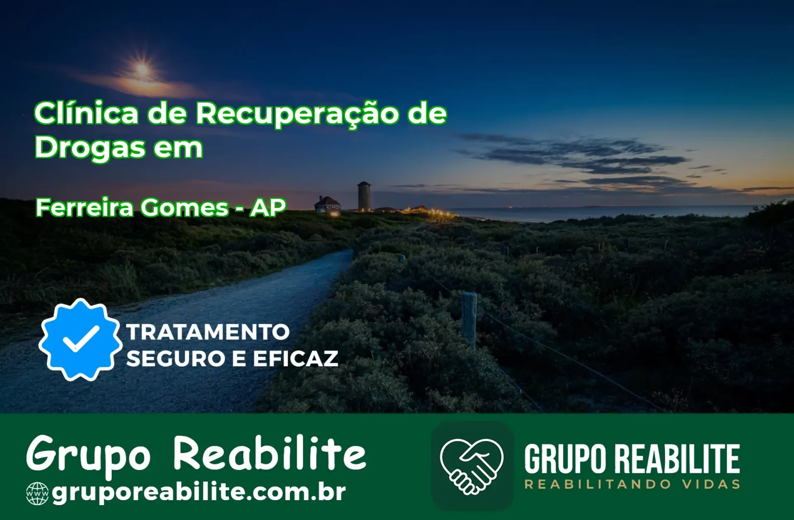 🚨 Clínica de Recuperação de Drogas em Ferreira Gomes - AP