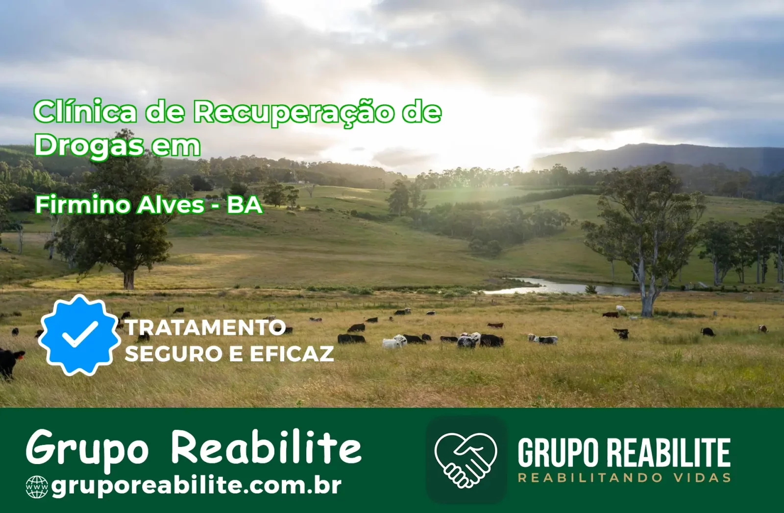 🚨 Clínica de Recuperação de Drogas em Firmino Alves - BA