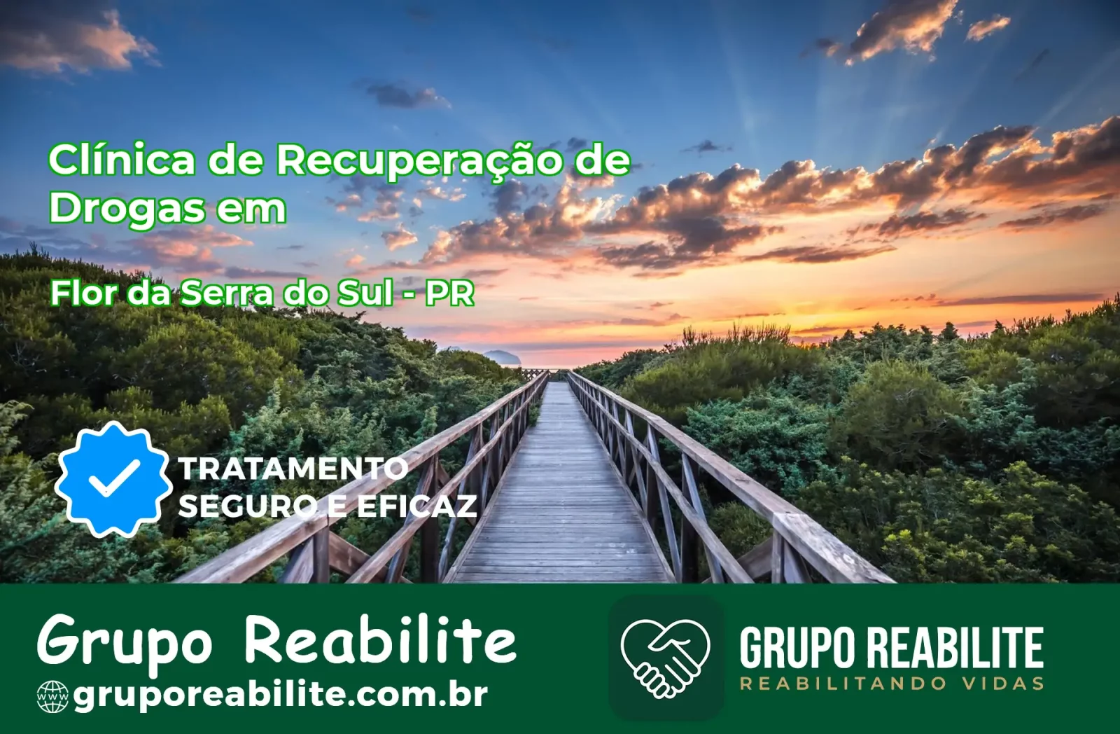 🚨 Clínica de Recuperação de Drogas em Flor da Serra do Sul - PR
