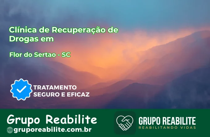 🚨 Clínica de Recuperação de Drogas em Flor do Sertão - SC