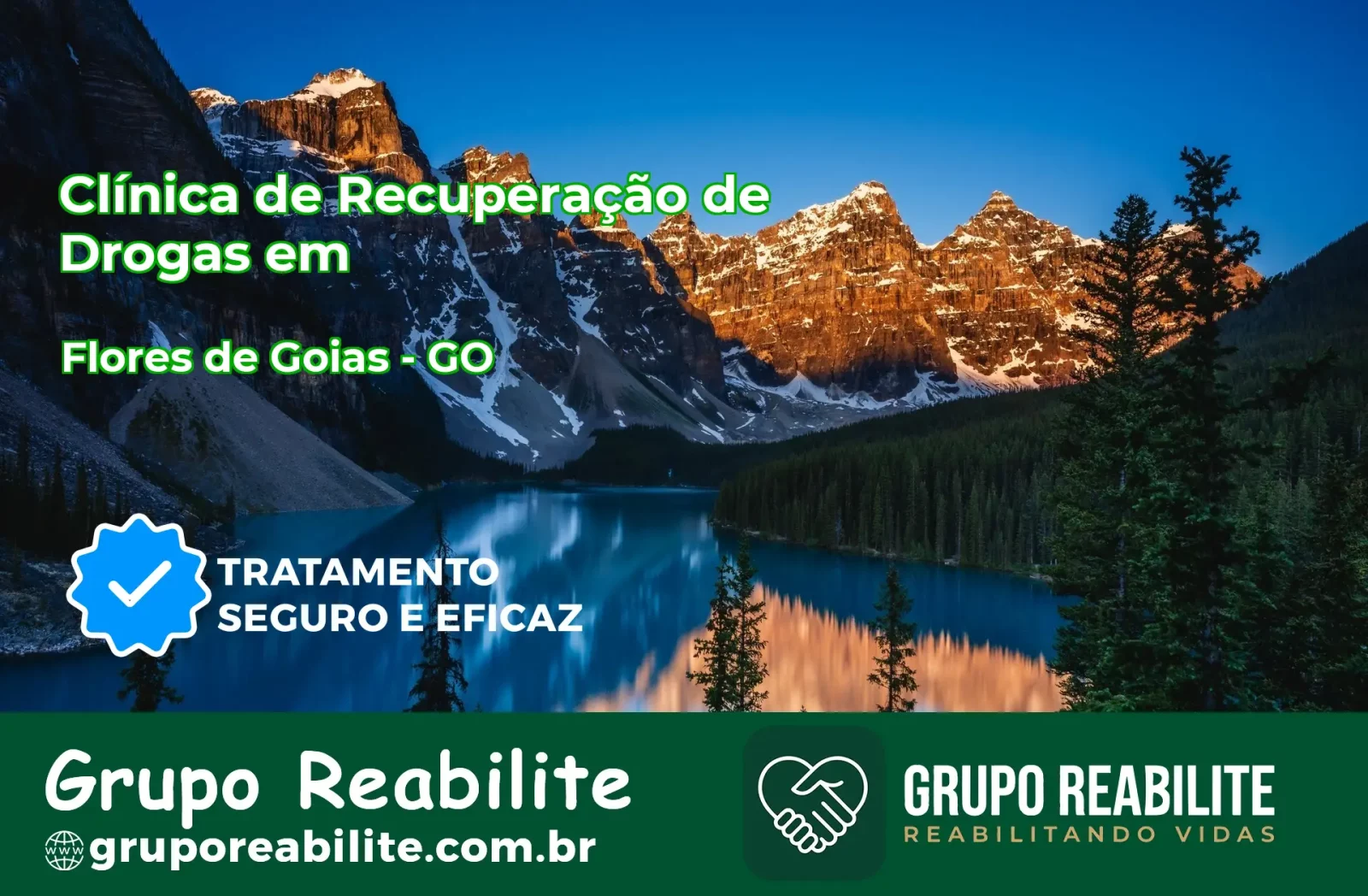 🚨 Clínica de Recuperação de Drogas em Flores de Goiás - GO