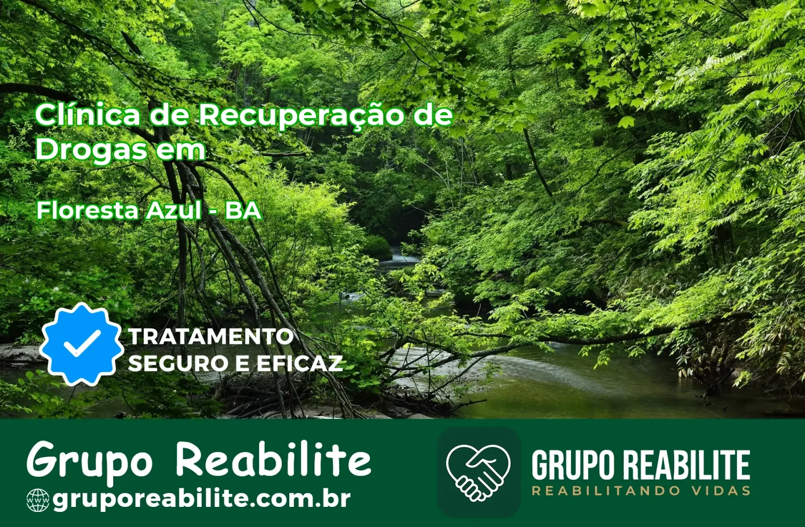 🚨 Clínica de Recuperação de Drogas em Floresta Azul - BA