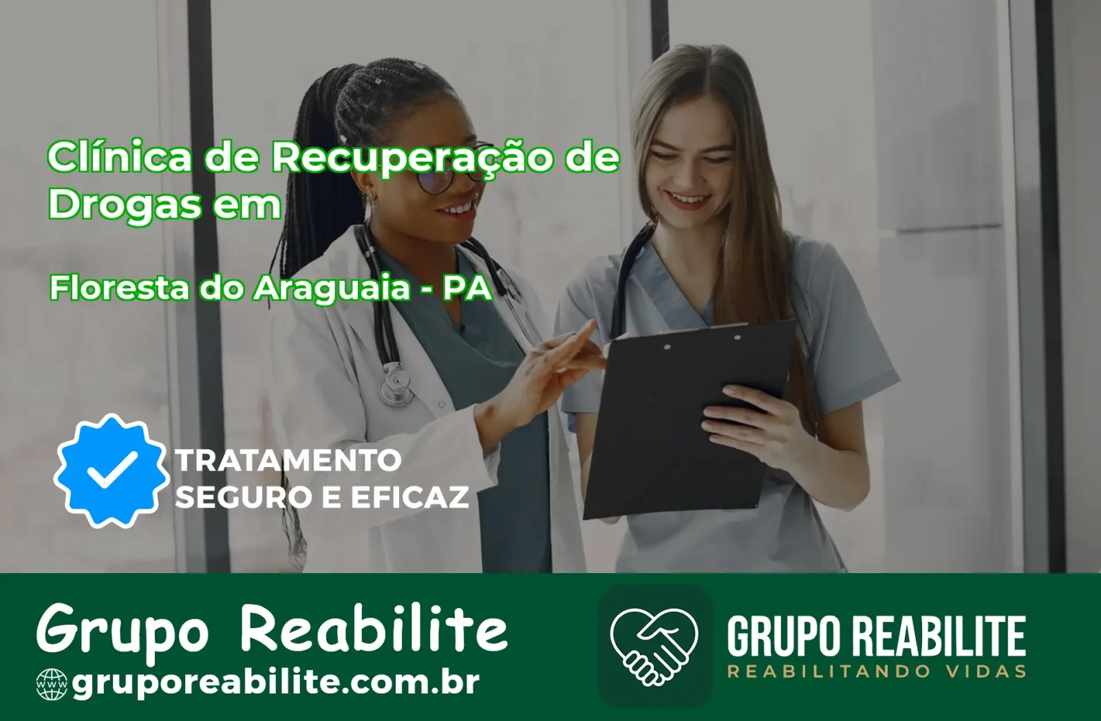 🚨 Clínica de Recuperação de Drogas em Floresta do Araguaia - PA