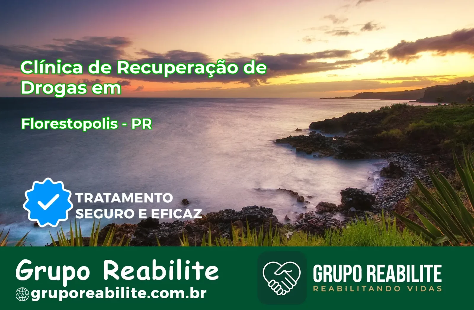 🚨 Clínica de Recuperação de Drogas em Florestópolis - PR
