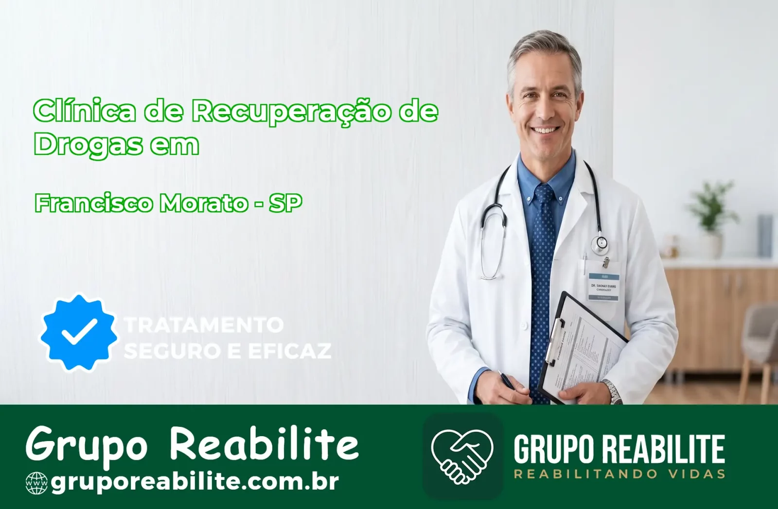 🚨 Clínica de Recuperação de Drogas em Francisco Morato - SP