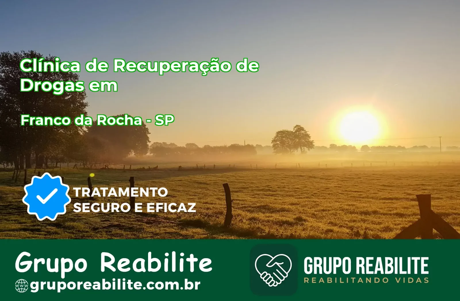 🚨 Clínica de Recuperação de Drogas em Franco da Rocha - SP