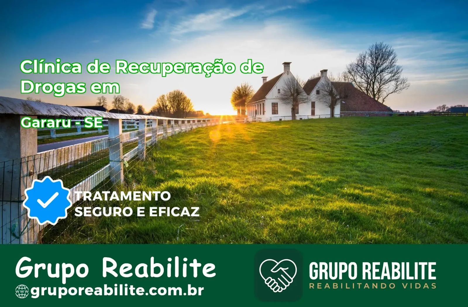 🚨 Clínica de Recuperação de Drogas em Gararu - SE