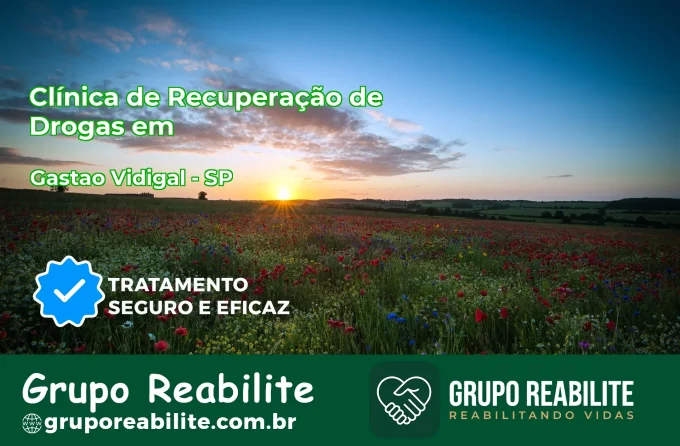 🚨 Clínica de Recuperação de Drogas em Gastão Vidigal - SP