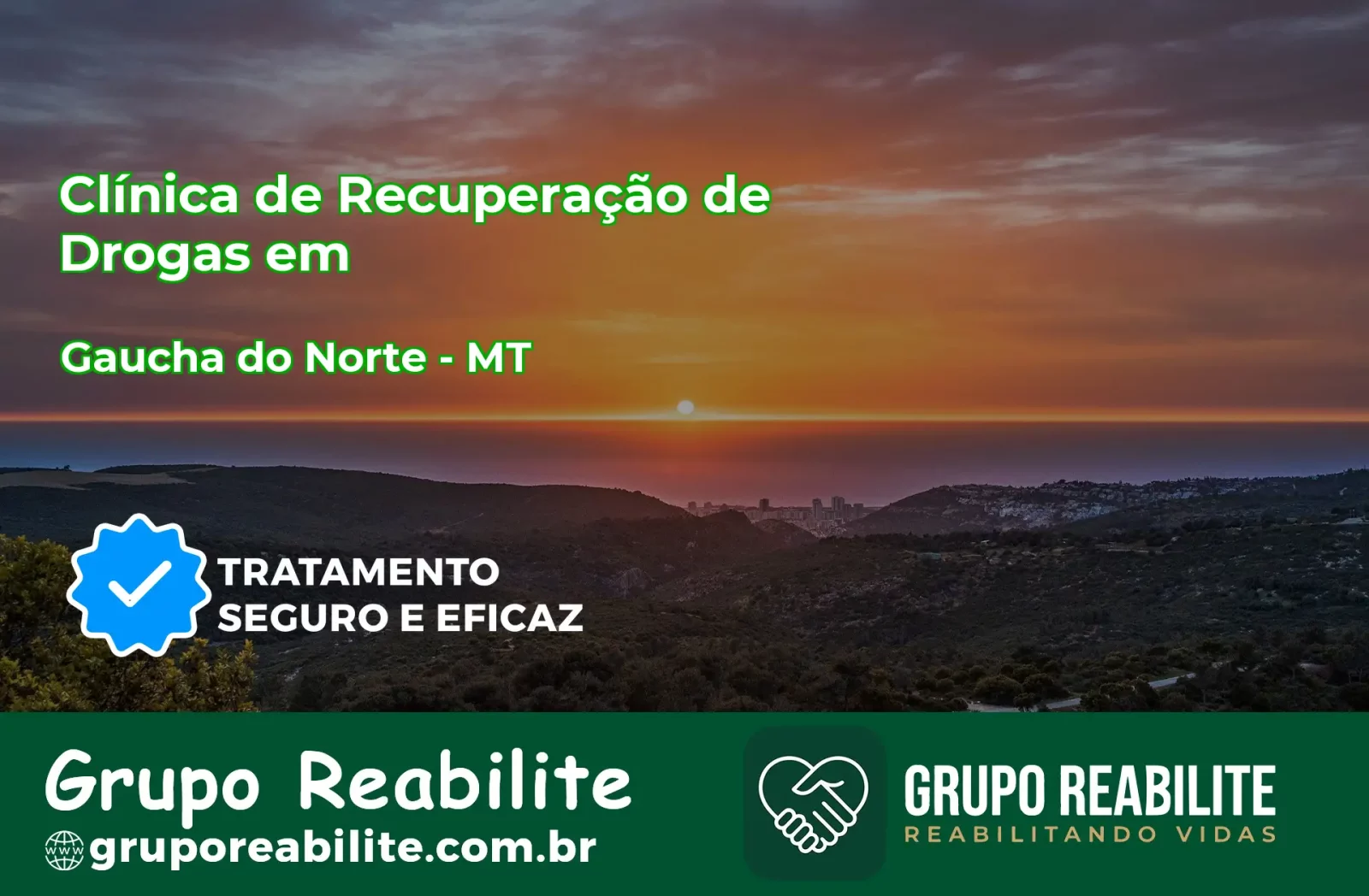 🚨 Clínica de Recuperação de Drogas em Gaúcha do Norte - MT