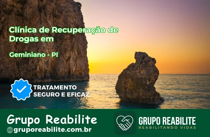 🚨 Clínica de Recuperação de Drogas em Geminiano - PI
