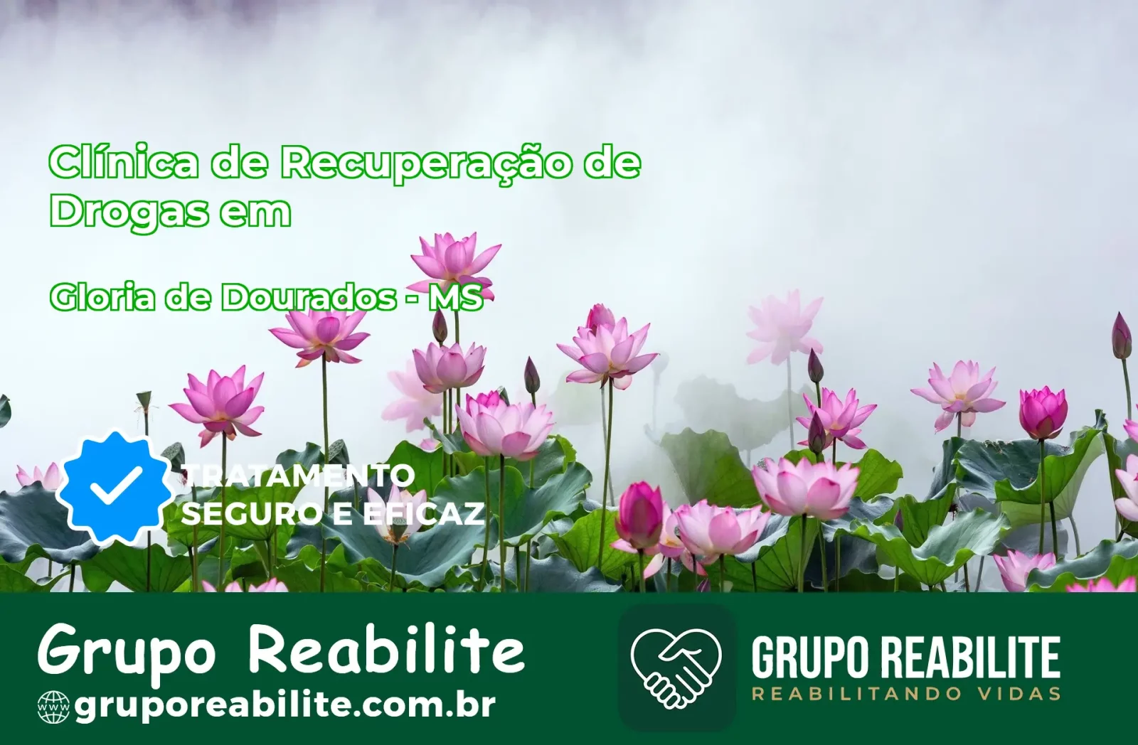 🚨 Clínica de Recuperação de Drogas em Glória de Dourados - MS