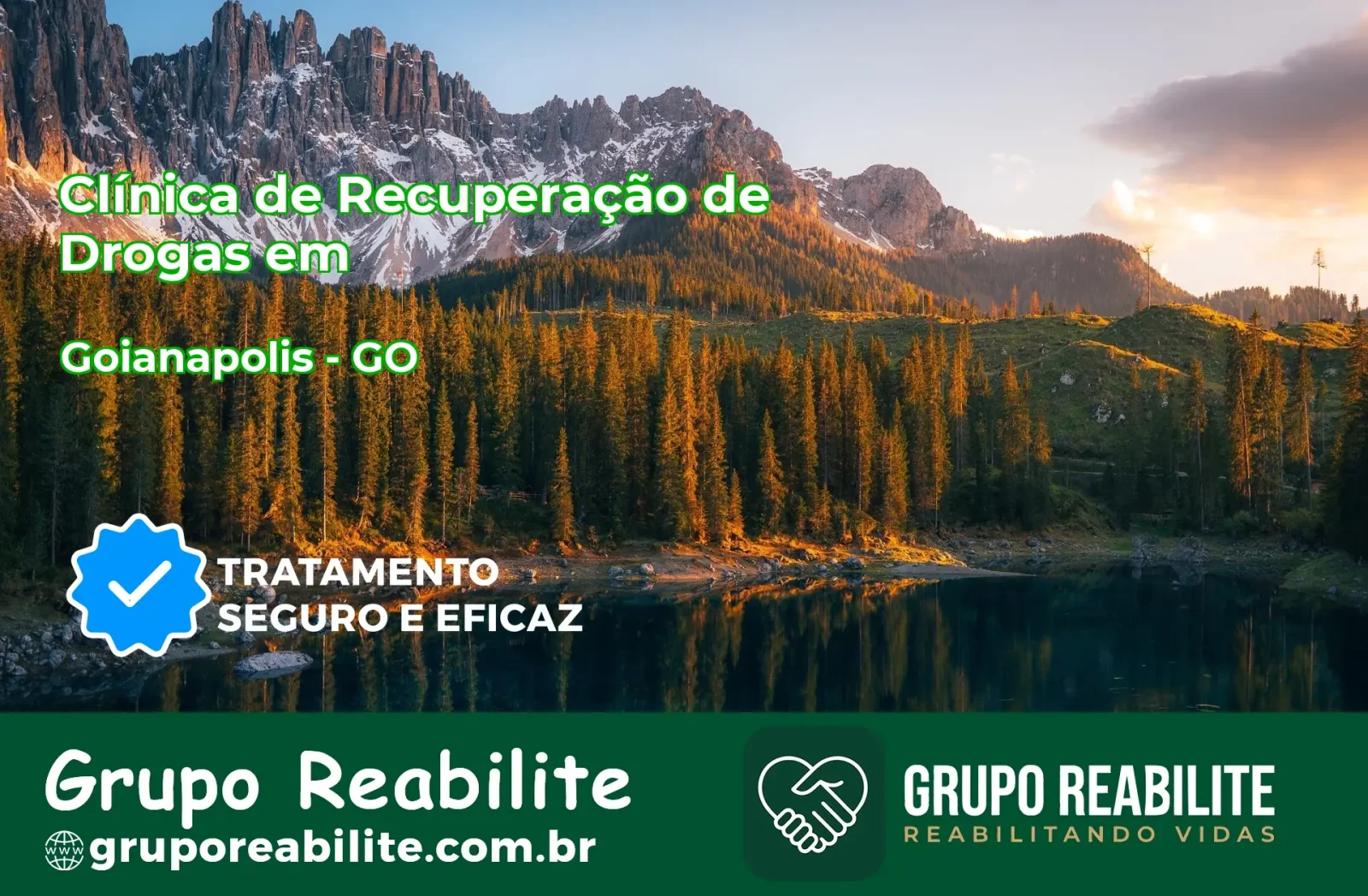 🚨 Clínica de Recuperação de Drogas em Goianápolis - GO
