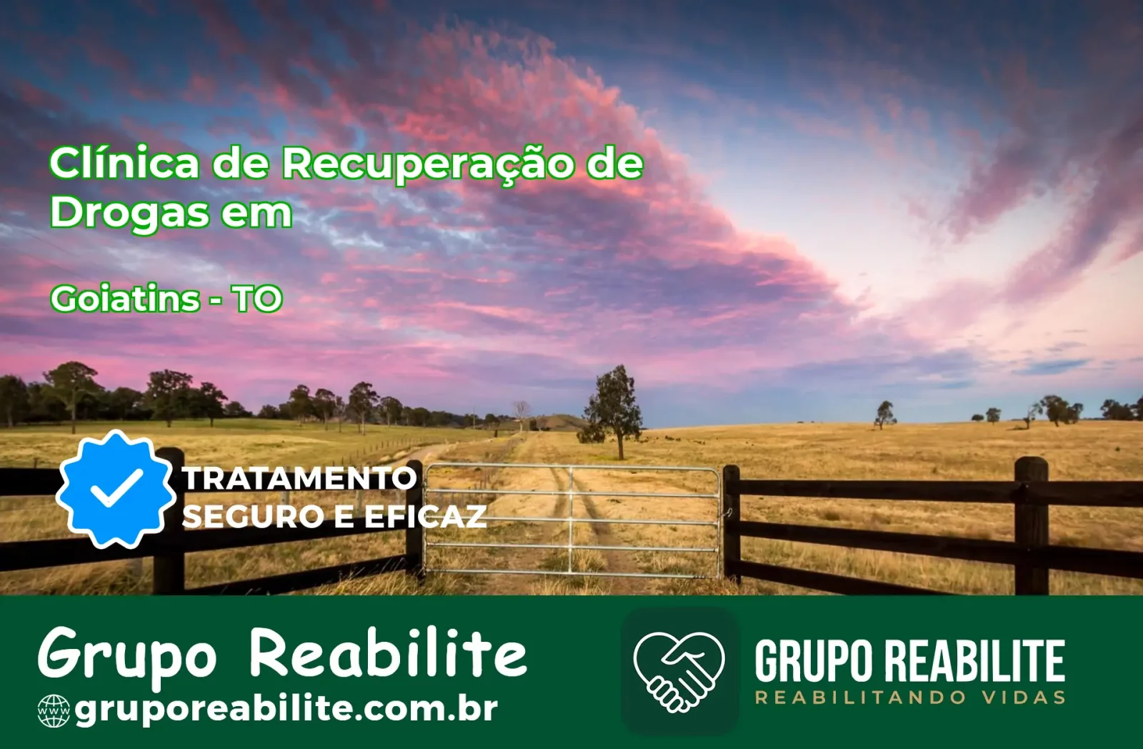 🚨 Clínica de Recuperação de Drogas em Goiatins - TO