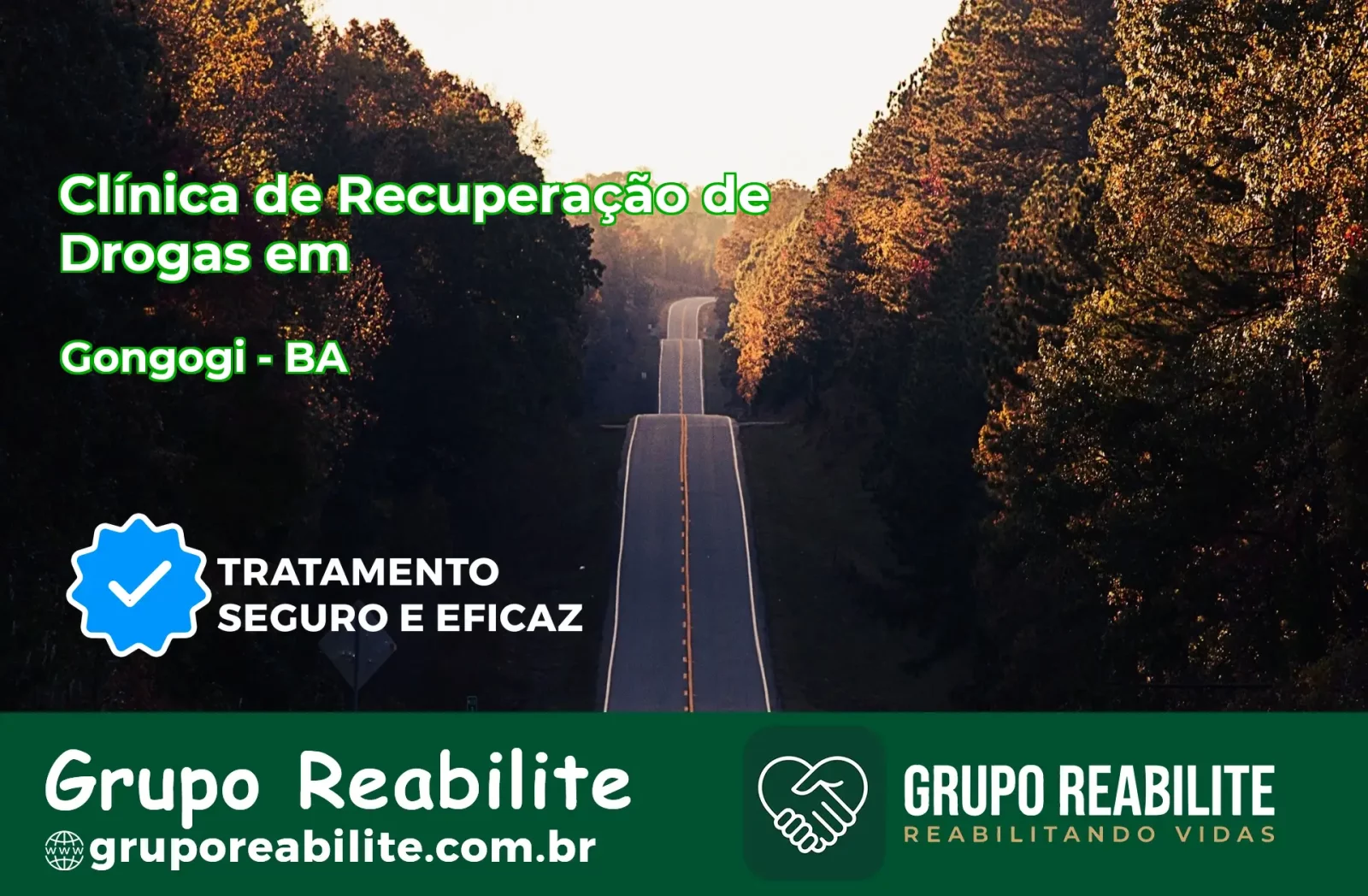 🚨 Clínica de Recuperação de Drogas em Gongogi - BA