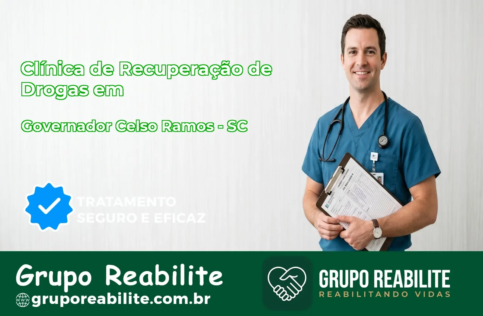 🚨 Clínica de Recuperação de Drogas em Governador Celso Ramos - SC