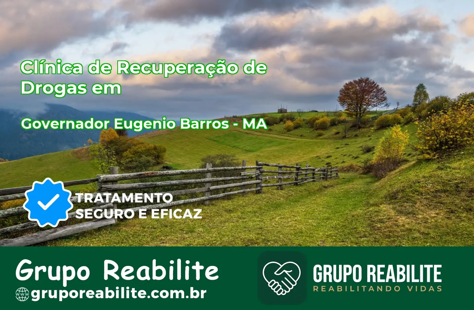 🚨 Clínica de Recuperação de Drogas em Governador Eugênio Barros - MA