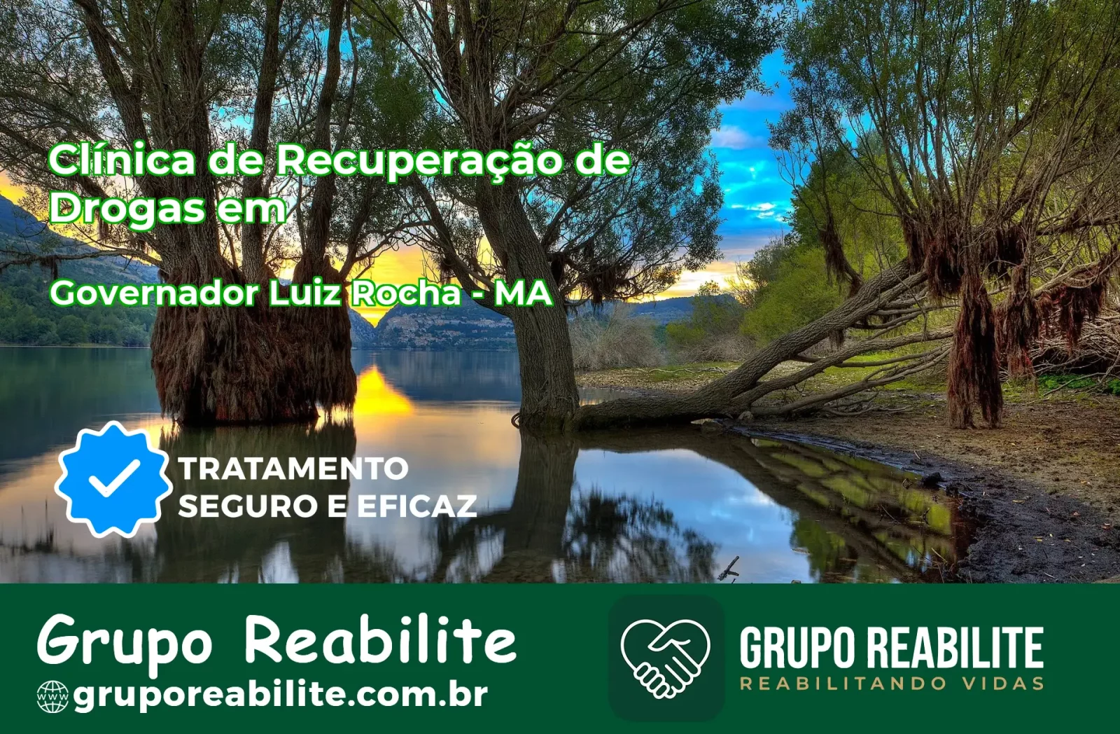 🚨 Clínica de Recuperação de Drogas em Governador Luiz Rocha - MA