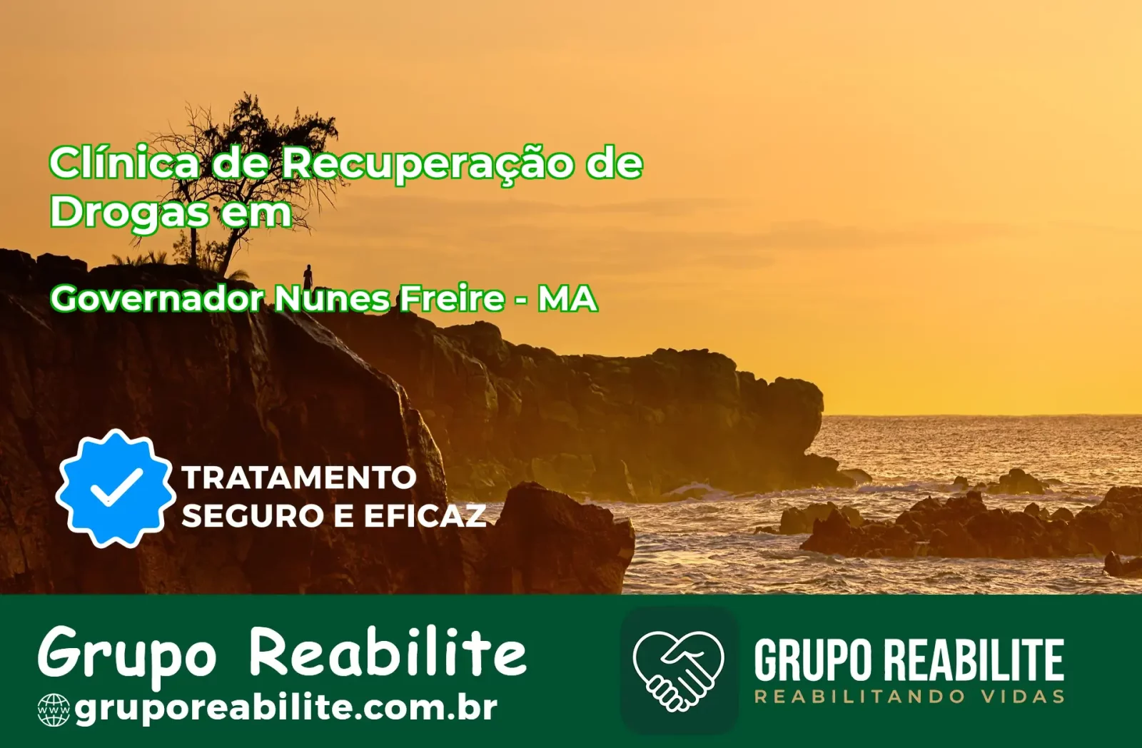 🚨 Clínica de Recuperação de Drogas em Governador Nunes Freire - MA