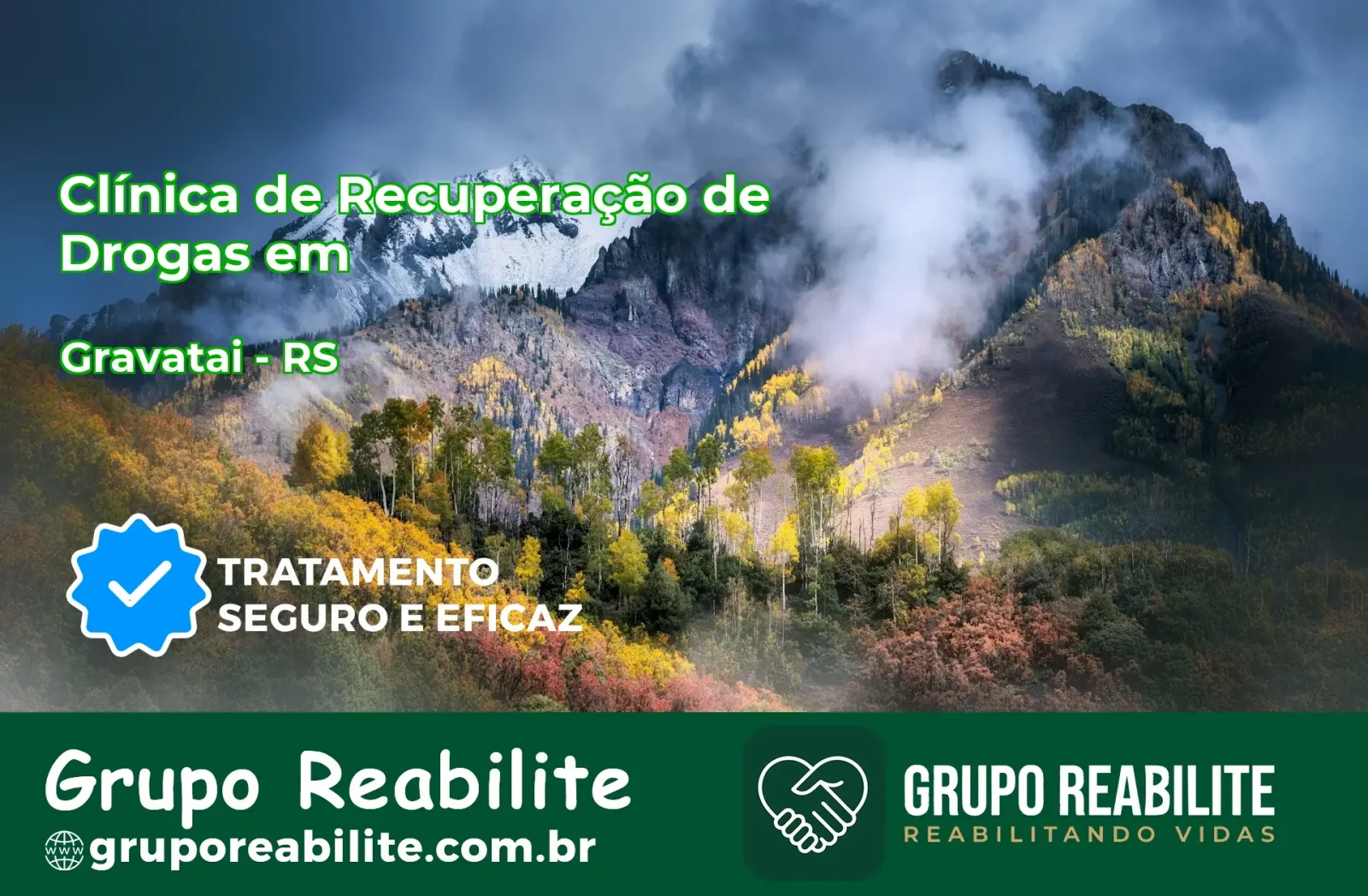 🚨 Clínica de Recuperação de Drogas em Gravataí - RS