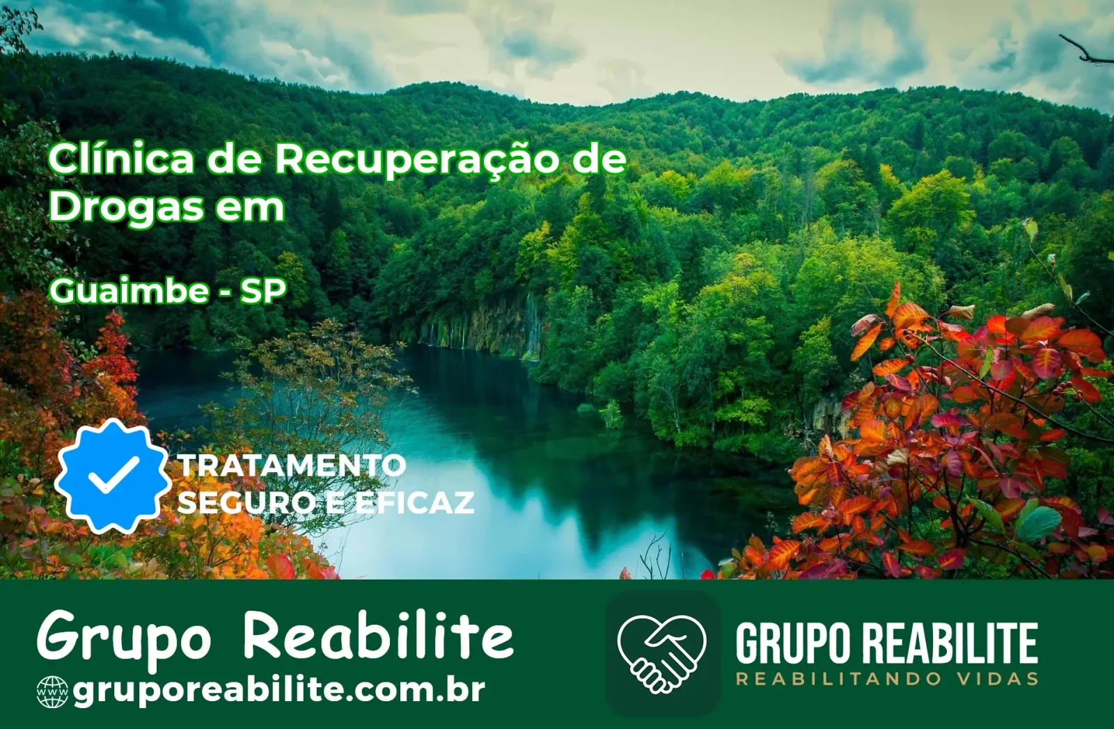 🚨 Clínica de Recuperação de Drogas em Guaimbê - SP