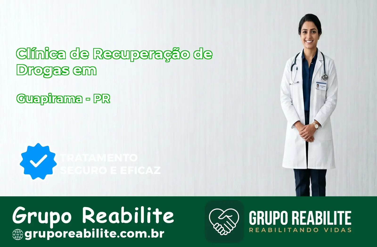 🚨 Clínica de Recuperação de Drogas em Guapirama - PR