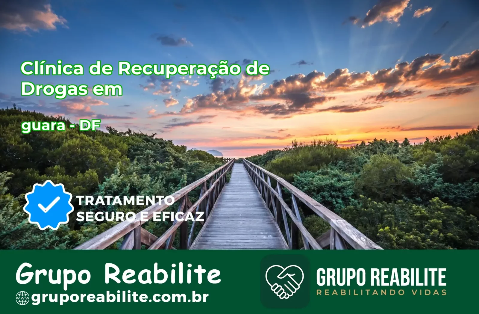 🚨 Clínica de Recuperação de Drogas em guara - DF