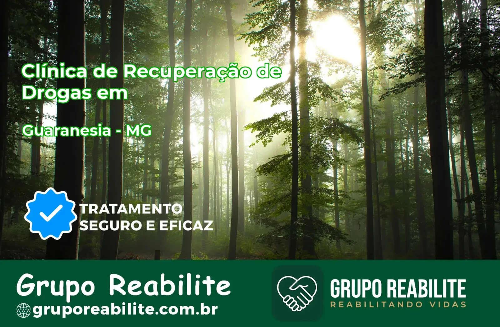 🚨 Clínica de Recuperação de Drogas em Guaranésia - MG