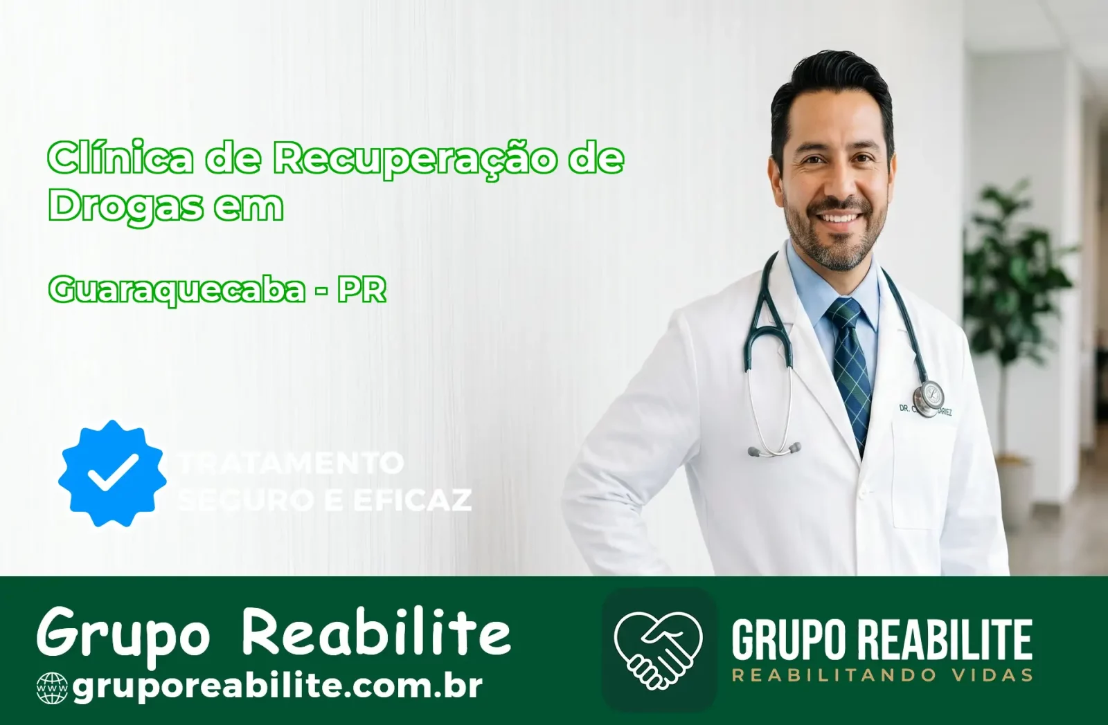 🚨 Clínica de Recuperação de Drogas em Guaraqueçaba - PR