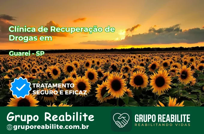 🚨 Clínica de Recuperação de Drogas em Guareí - SP