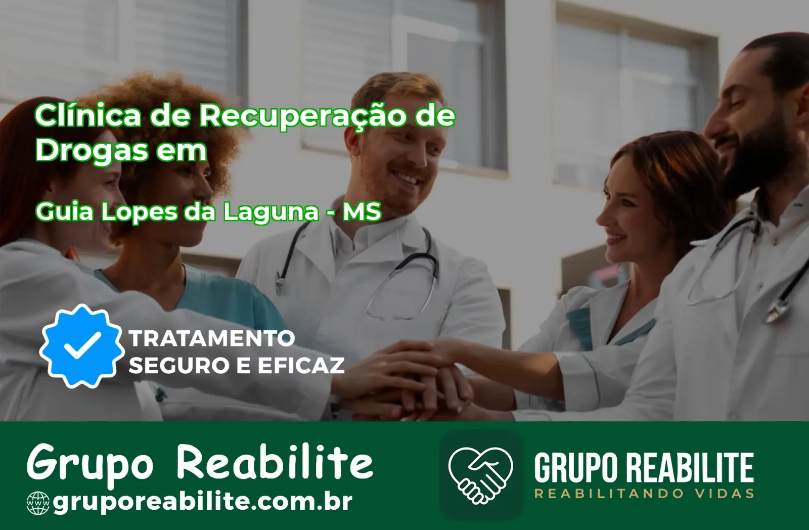 🚨 Clínica de Recuperação de Drogas em Guia Lopes da Laguna - MS